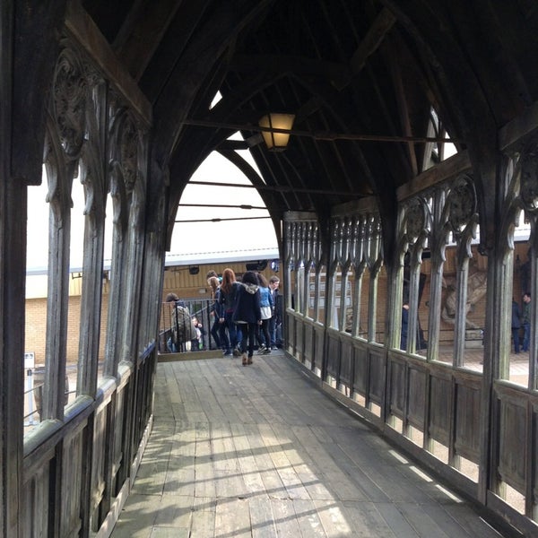 Photo taken at Hogwarts Bridge by Peter M. on 4/11/2013
