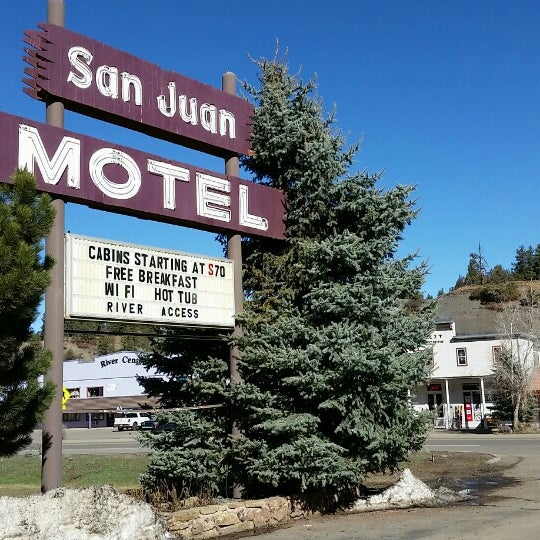 San Juan Motel Pagosa Springs Co
