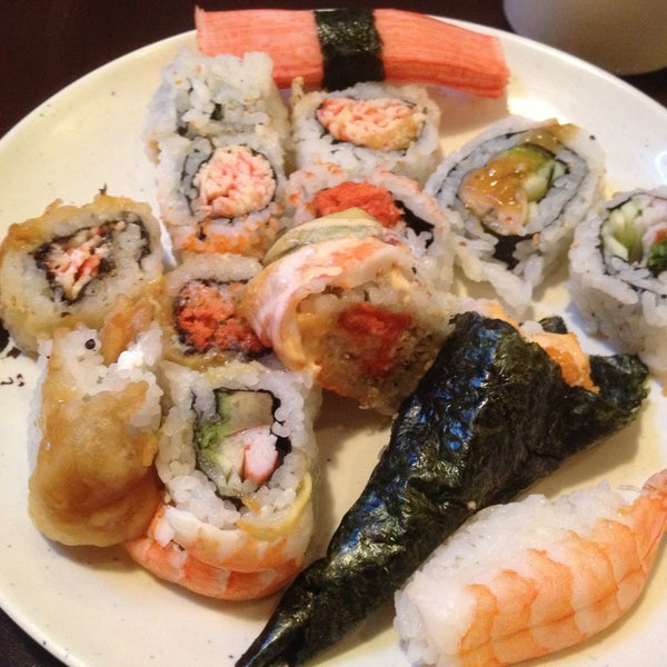 Photo taken at Lobster House Sushi &amp; Hibachi Grill by Debbie W. on 4/29/2013