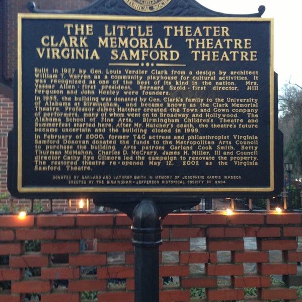 Virginia Samford Theatre Highland Park 3 Tips