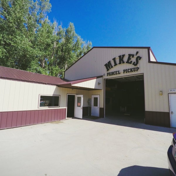 Mike's Parcel Pickup Post Office in Pembina