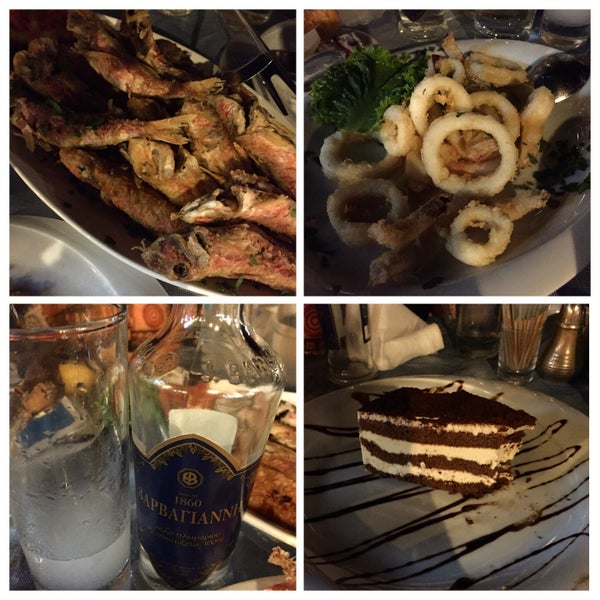 Photo taken at Agkyra Fish Restaurant by Joysall on 8/8/2015