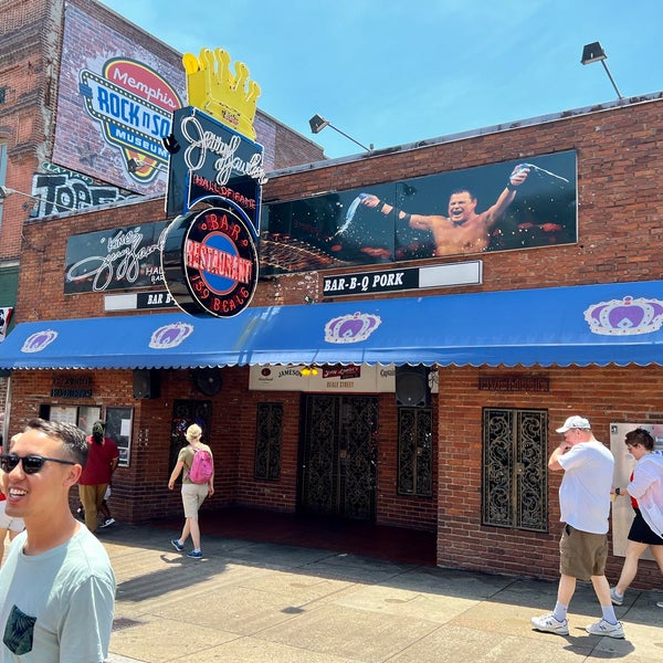 King Jerry Lawler's Hall of Fame Bar & Grille BBQ Joint in Memphis