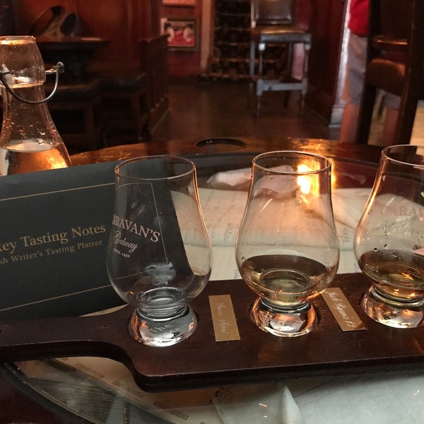 Many irish whisky options available.