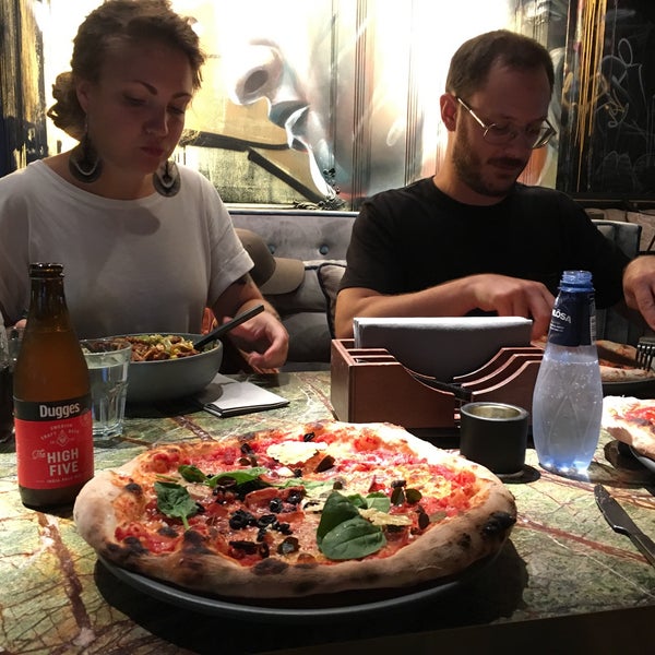 Photo taken at 18|89 Fast Fine Pizza by Malcom on 8/5/2017