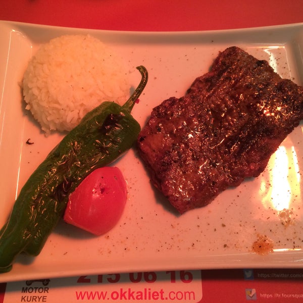 Photo taken at Okkalı Restaurant by Salih Ş. on 1/14/2015
