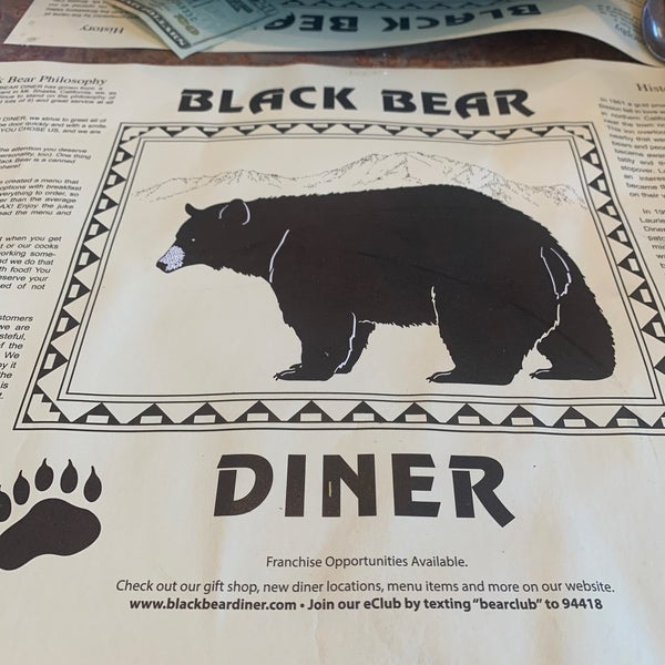 Black Bear Diner Locations Map Black Bear Diner - Diner In South Coast