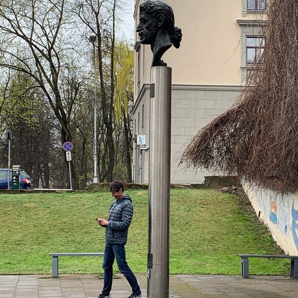 Photo taken at Frank Zappa monument by achimh on 4/21/2019