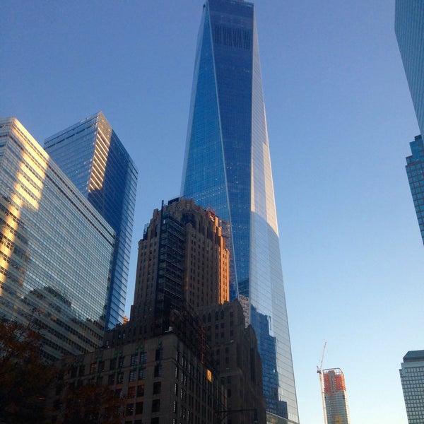 11/4/2015 tarihinde Serge K.ziyaretçi tarafından One World Trade Center'de çekilen fotoğraf