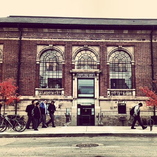 Photo taken at Toronto Public Library - Bloor Gladstone Branch by Ahmed E. on 11/6/2013