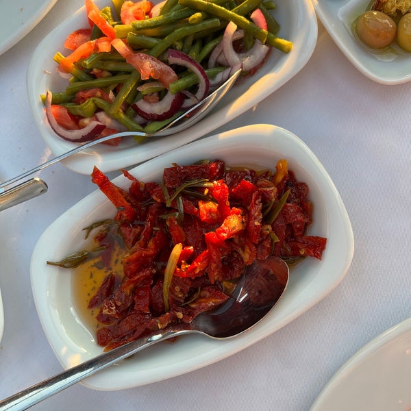 Photo taken at Adabeyi Balık Restaurant by Mustafa T. on 8/14/2022