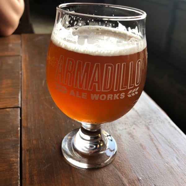 Photo taken at Armadillo Ale Works by Rick W. on 6/1/2019