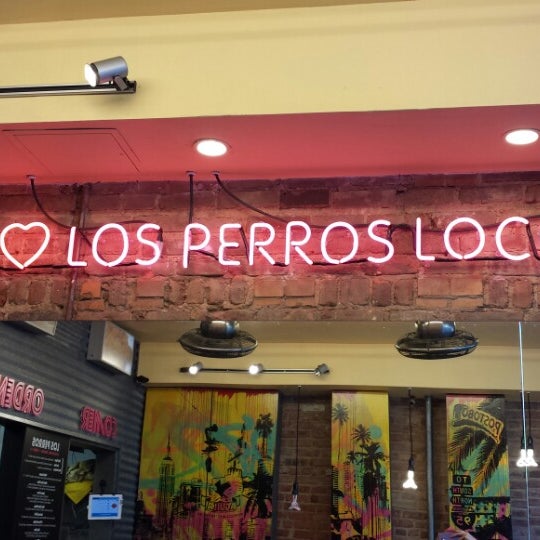 Photo taken at Los Perros Locos by Karen L. on 9/28/2013