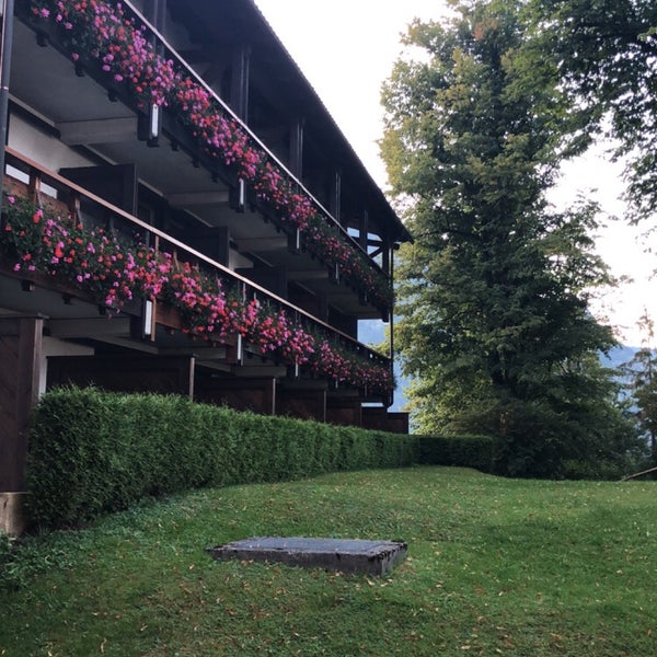 Photo taken at Riessersee Hotel Resort by Mohammed♌️ on 7/31/2018