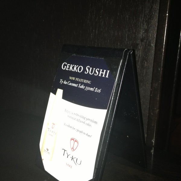 2/6/2013 tarihinde Karl J.ziyaretçi tarafından Gekko Sushi and Lounge'de çekilen fotoğraf