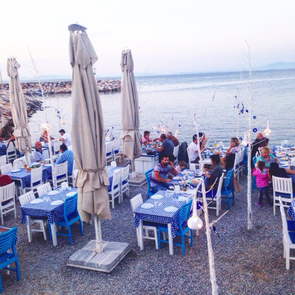 9/25/2015 tarihinde Gizem S.ziyaretçi tarafından Denizkızı Restaurant'de çekilen fotoğraf