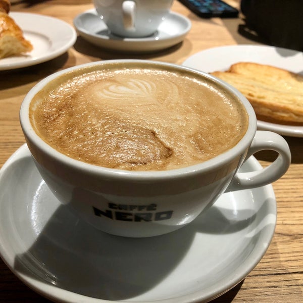 Photo taken at Caffè Nero by Lore N. on 4/30/2018