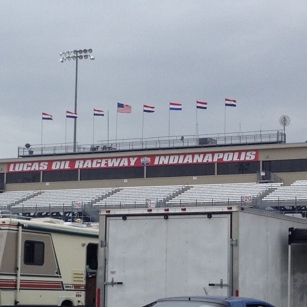 Foto diambil di Lucas Oil Raceway at Indianapolis oleh Moh&#39;d H. pada 5/4/2013