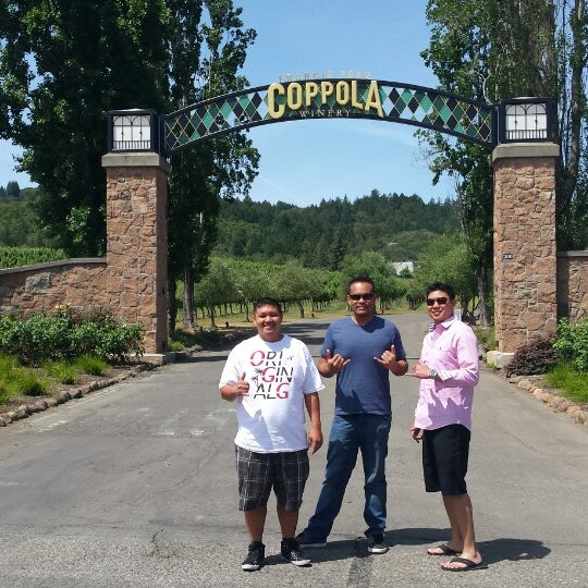 Photo taken at Francis Ford Coppola Winery by Ray C. on 5/17/2014