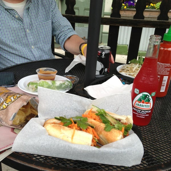 Photo taken at Banh Mi &amp; Co by Gil S. on 6/30/2014