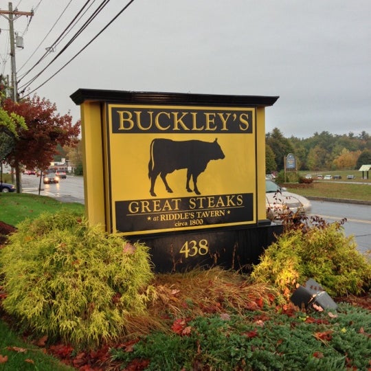 Photo taken at Buckley&#39;s Great Steaks by Chris D. on 10/4/2012