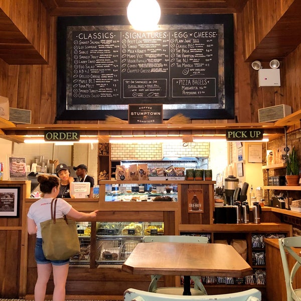 Photo taken at Black Seed Bagels by Simon G. on 7/30/2018