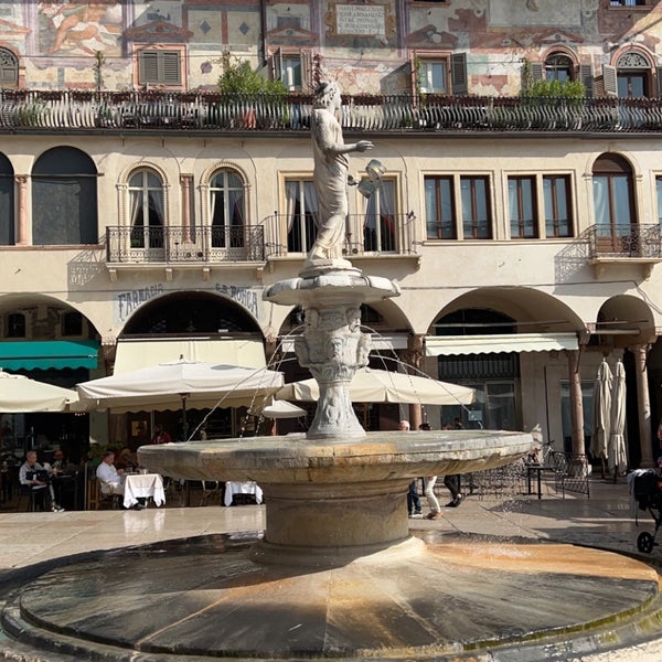Photo taken at Piazza delle Erbe by SMQ on 10/18/2022