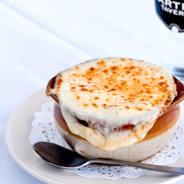 Try the Welsh Rarebit - a cheddar sauce enriched with lager and spices. Enjoy it as an appetizer or order it with the Martin’s Delight, the house version of a Hot Brown. Via CityEats.com