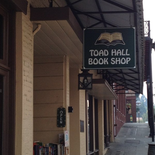 Book hall. Toad Hall 17a. Neva Street.
