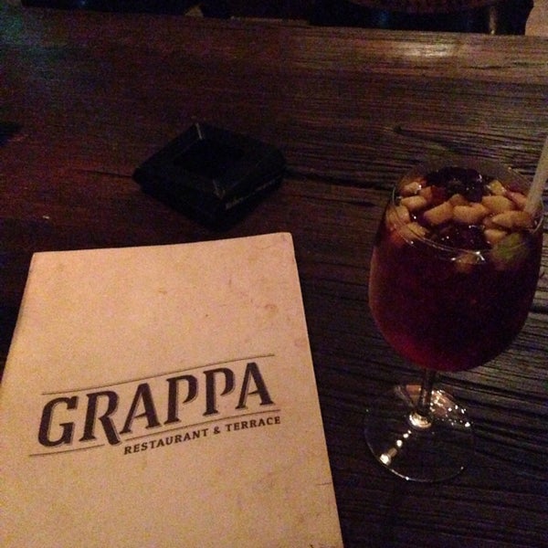 Photo taken at Grappa Restaurant, Terrace &amp; Supper Club by Hilda T. on 8/11/2013