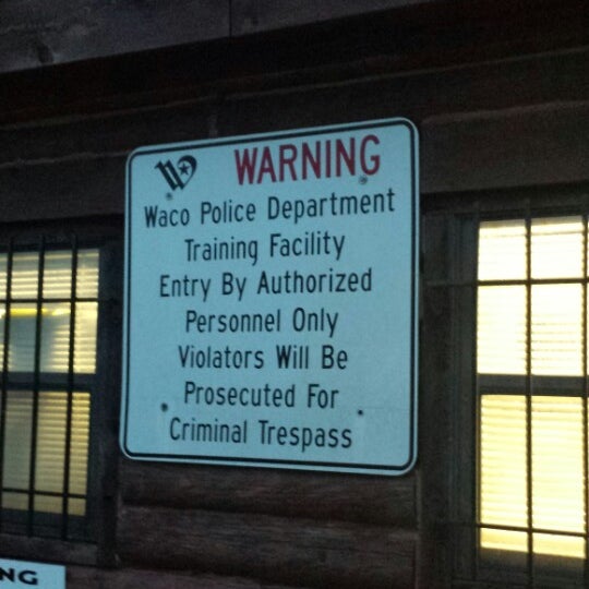 Waco Pd Gun Range North Lake Waco 7805 Steinbeck Bend Dr
