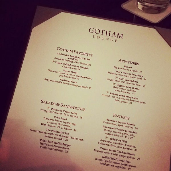 Photo taken at Gotham Lounge by Johnny Kim on 11/23/2013