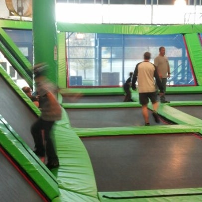 Photo taken at Rebounderz Sterling by George G. on 10/27/2012