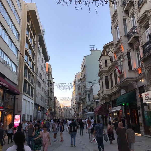 Photo taken at İstiklal Avenue by Yakup K. on 8/25/2017