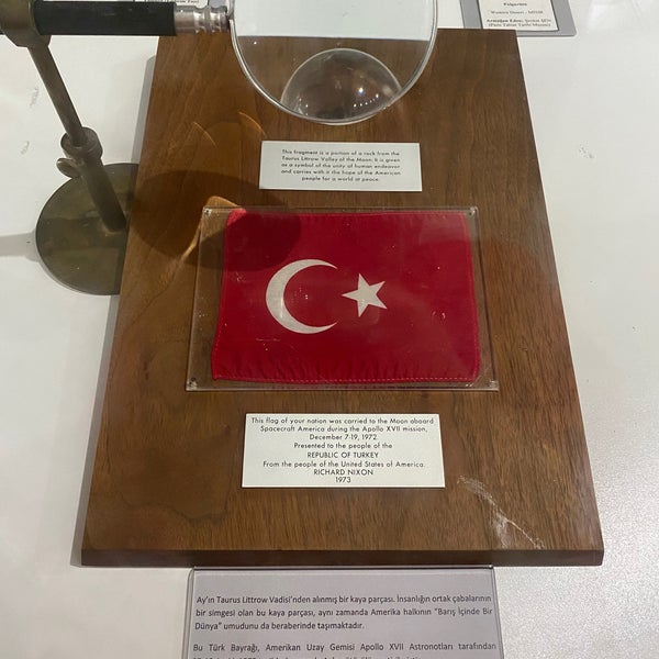 Das Foto wurde bei MTA Şehit Cuma Dağ Tabiat Tarihi Müzesi von 🌸 S E V G İ 🌸 am 8/2/2022 aufgenommen