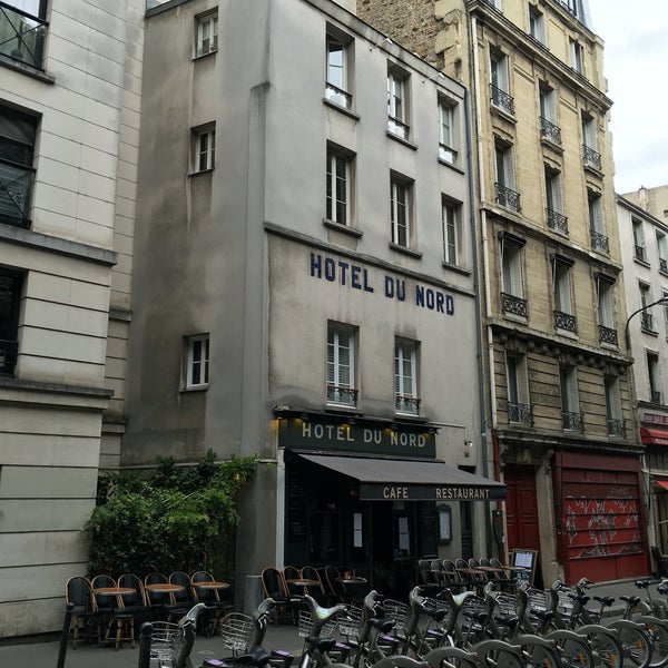 Photo taken at Hôtel du Nord by Charles-Antoine P. on 7/3/2016