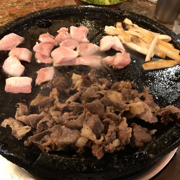 Photo taken at Hae Jang Chon Korean BBQ Restaurant by Bon B. on 2/17/2019