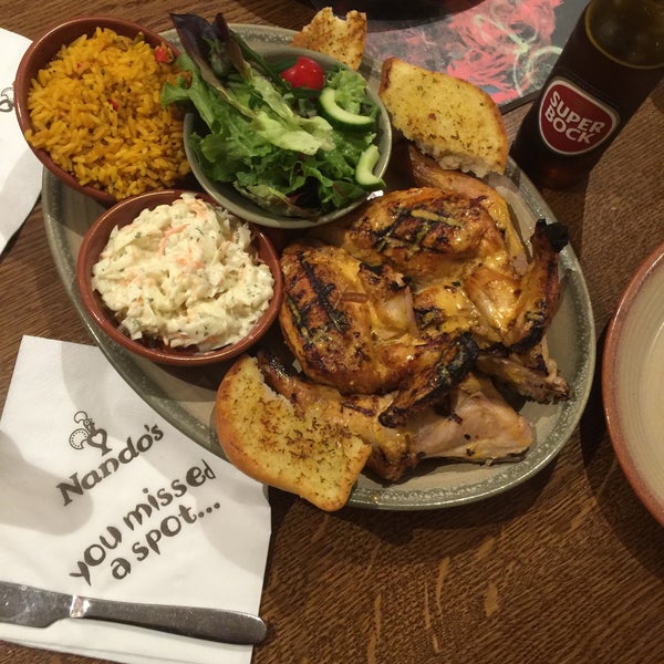 Photo taken at Nando&#39;s by Sevcan K. on 1/2/2016