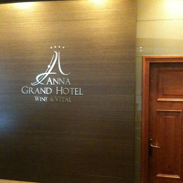 1/25/2013にNorbert S.がAnna Grand Hotel**** Wine &amp; Vitalで撮った写真