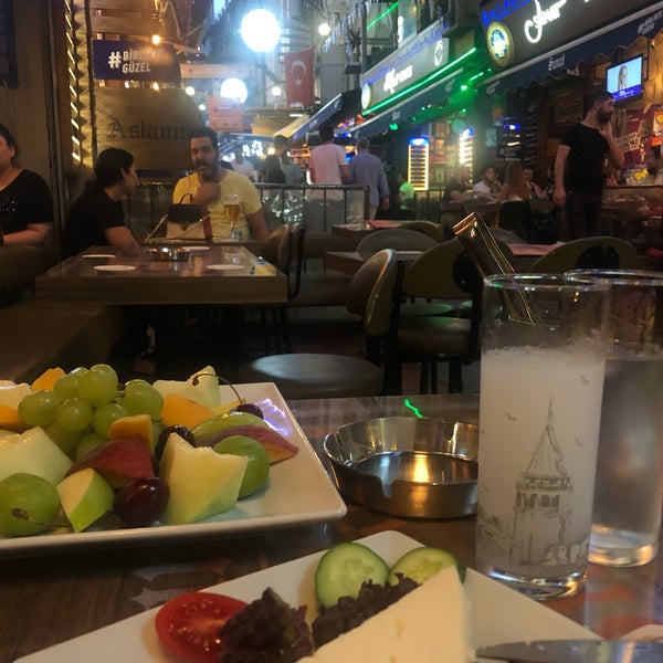 Photo taken at Aslanım Bar &amp; Bira Evi &amp; Restaurant by Burcu Ü. on 7/2/2019