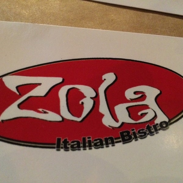 Zola Italian Bistro (Now Closed) 14155 State Highway 9
