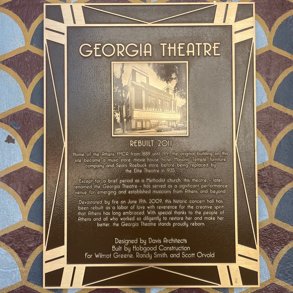 6/19/2022 tarihinde ed p.ziyaretçi tarafından Georgia Theatre'de çekilen fotoğraf