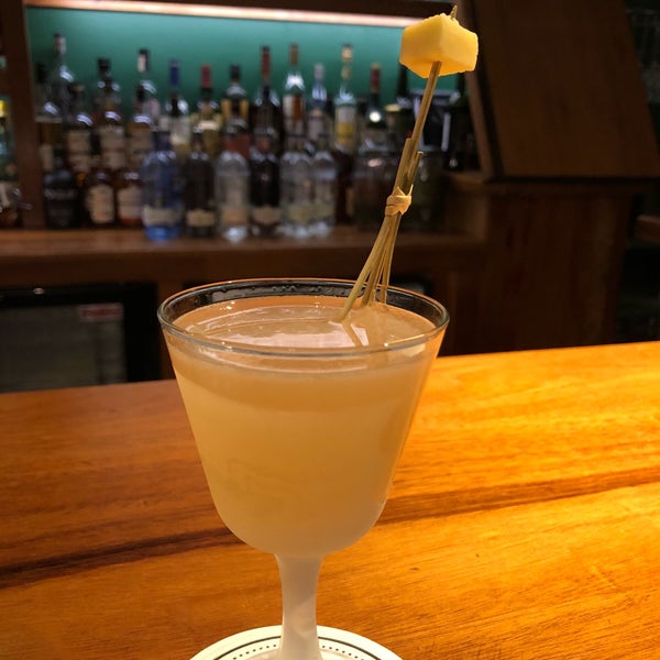 I enjoyed the Figs Cheese cocktail a lot! Don’t sit at the bar, it’s very uncomfortable.