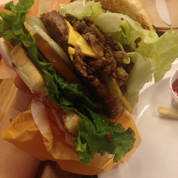 Photo taken at Doni Burger by Christina L. on 10/19/2013