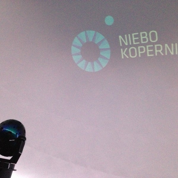 Photo taken at Planetarium Niebo Kopernika by Iana on 5/4/2013