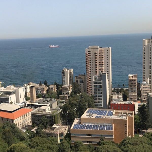 Photo taken at 1866 Court &amp; Suites Beirut by Thunaian on 4/25/2019