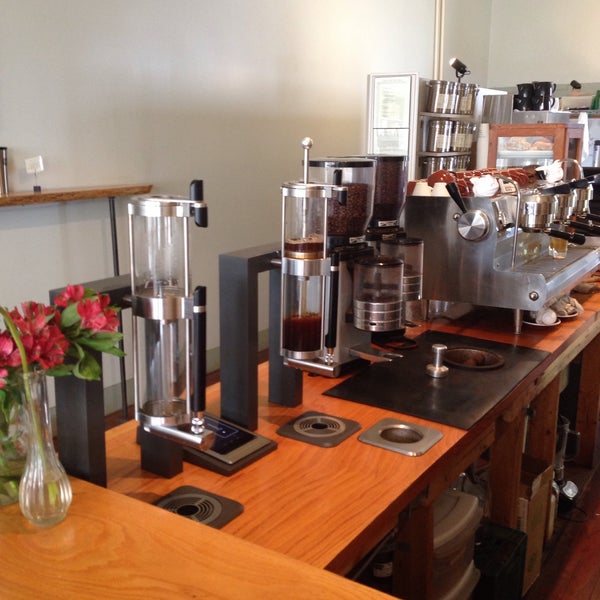 Photo taken at Northampton Coffee by Aaron W. on 4/14/2015