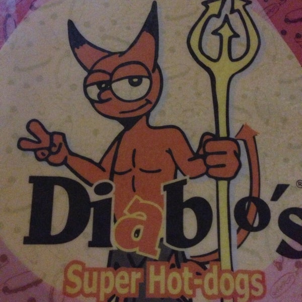 Photo taken at Diablos Super Hot Dogs by Ildde B. on 10/12/2013