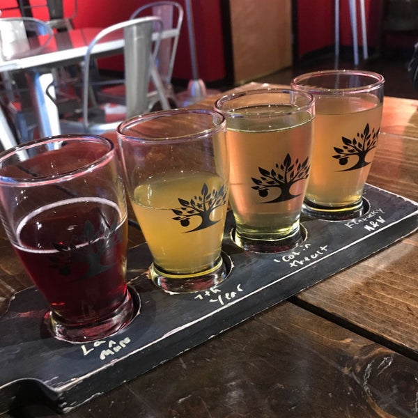 Photo taken at 2 Towns Ciderhouse by Dene G. on 1/7/2018