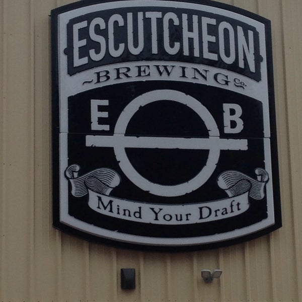 Photo taken at Escutcheon Brewing Co. by Mike K. on 6/19/2015
